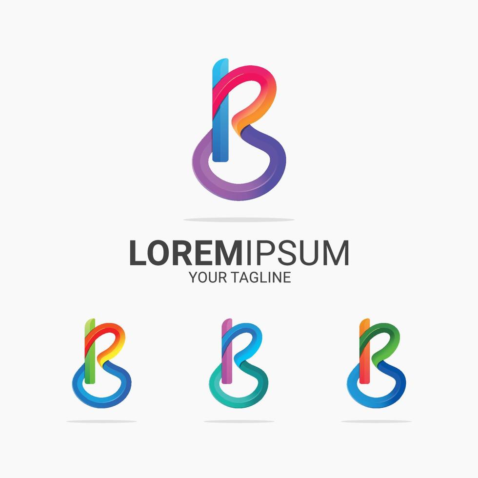 moderne Logo-Design-Vorlage vektor