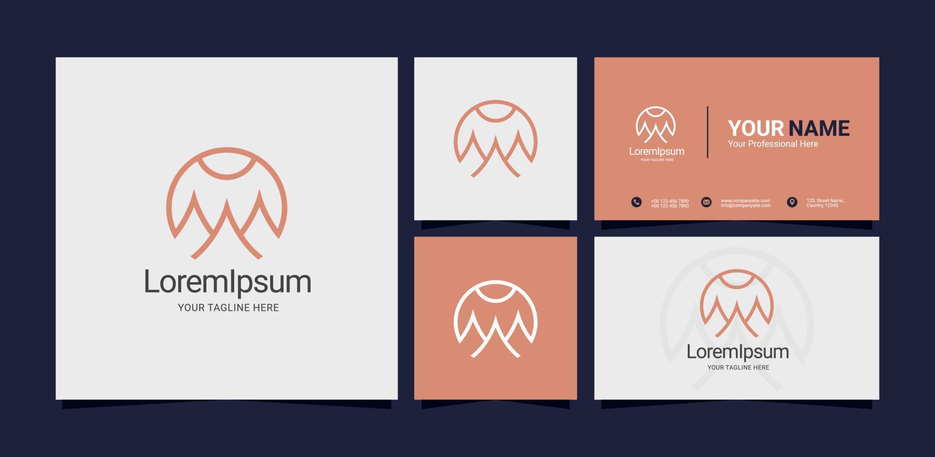 modern logotyp design mall vektor