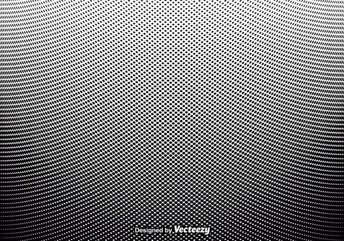 Vector Abstract Halftone Punkte Hintergrund