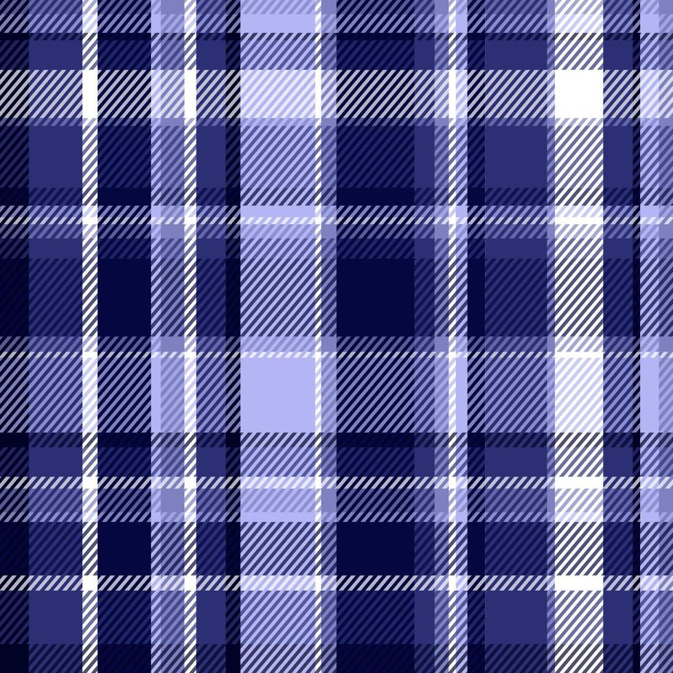 blueberry scotland tartan stoff nahtloses muster für kleidung oder tapeten, bedruckbares kariertes tartan-textil vektor