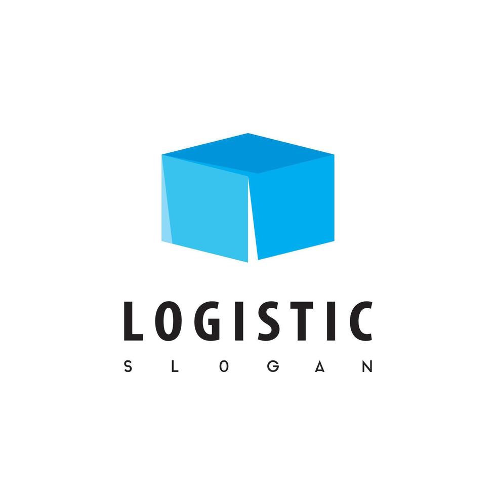 Logo-Vorlage für Logistik und Expedition vektor