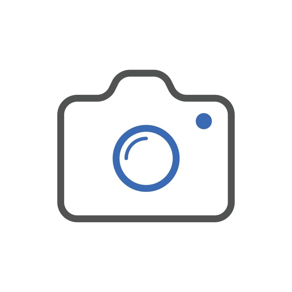 kamera ikoner vektor illustration. Foto kamera symbol för seo, hemsida och mobil appar