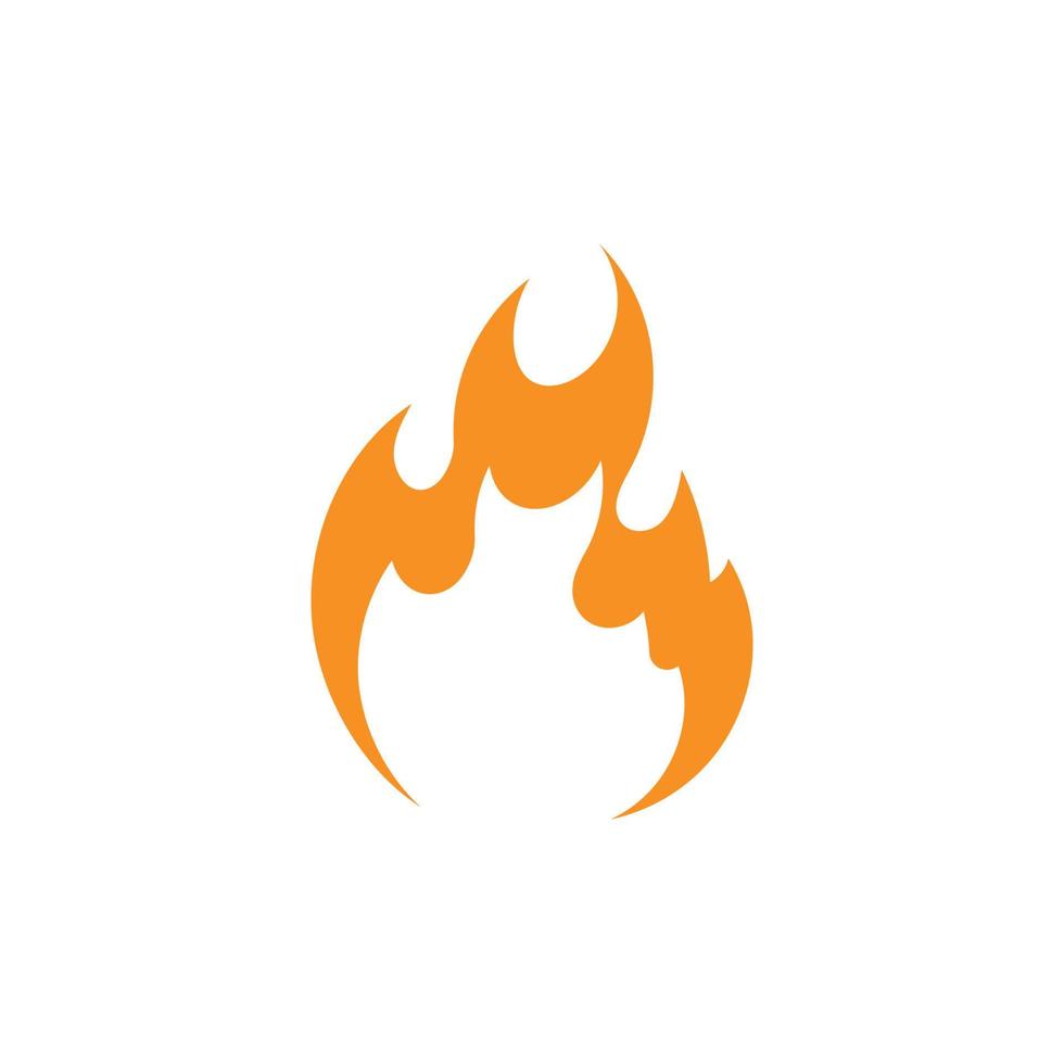 Feuer-Logo-Vektor-Symbol-Illustration vektor