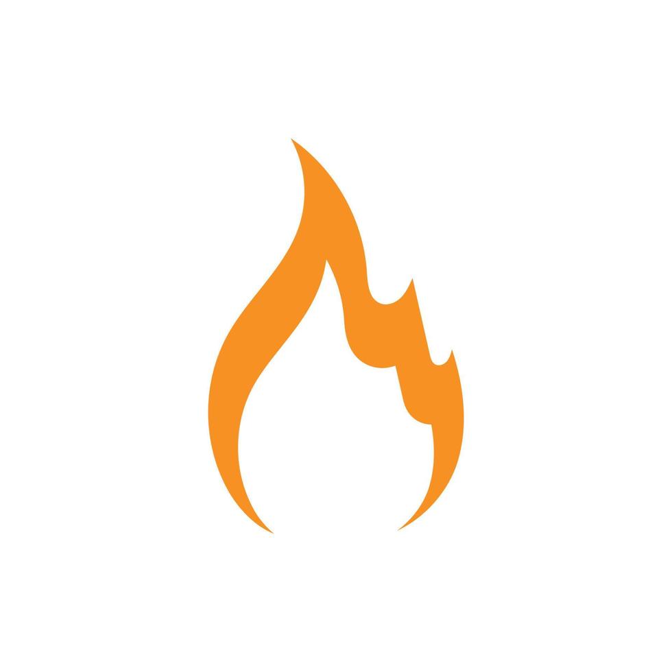 Feuer-Logo-Vektor-Symbol-Illustration vektor