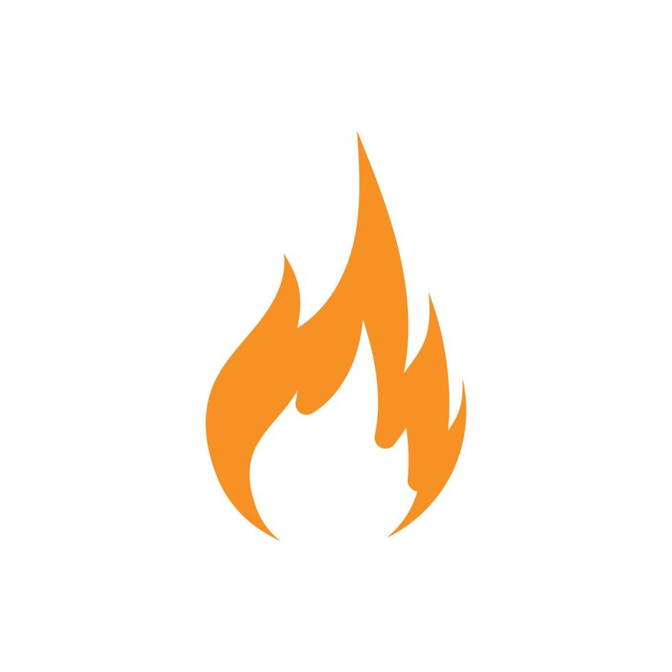 Feuer-Logo-Vektor-Symbol-Illustration vektor