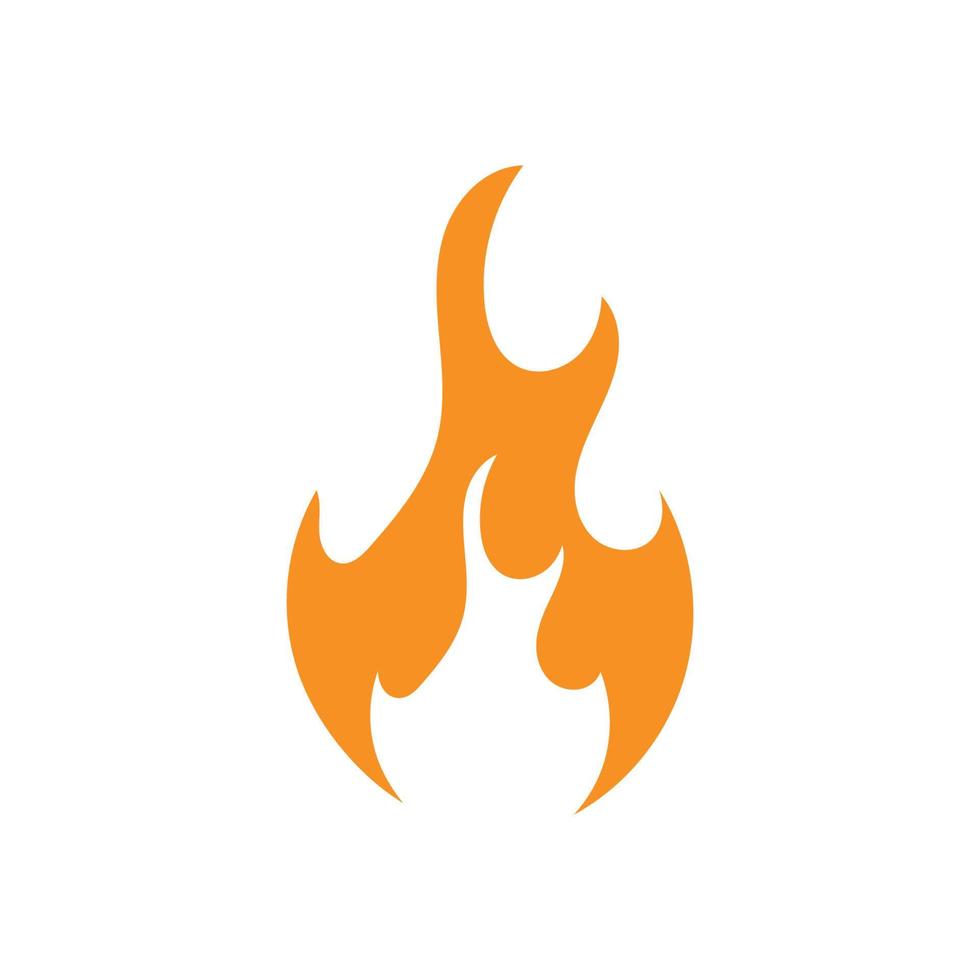 Feuer-Logo-Vektor-Symbol-Illustration vektor