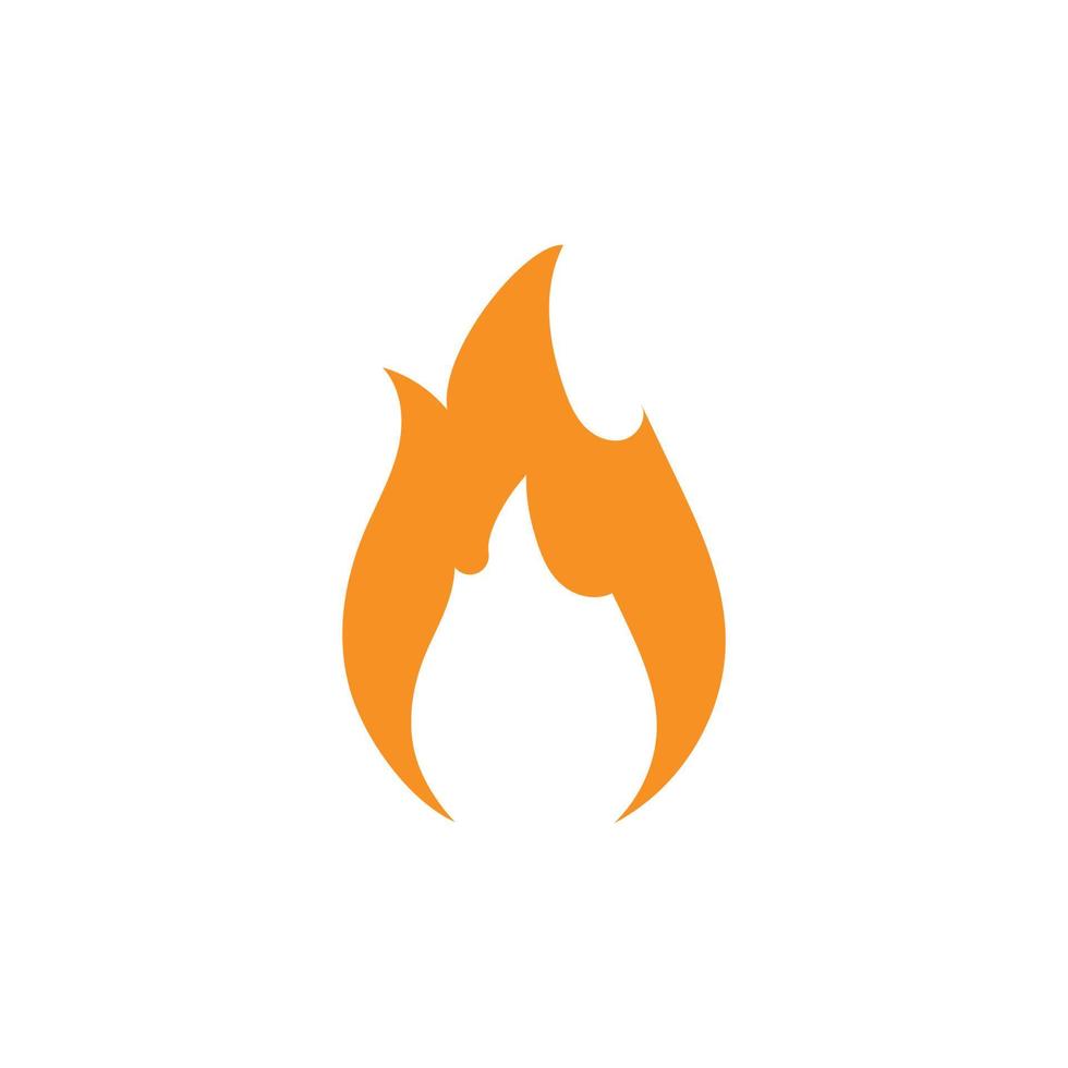 Feuer-Logo-Vektor-Symbol-Illustration vektor