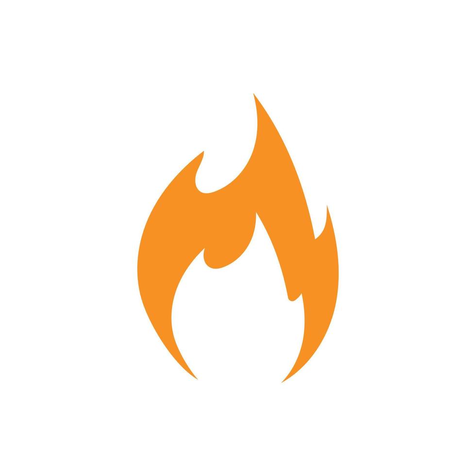 Feuer-Logo-Vektor-Symbol-Illustration vektor