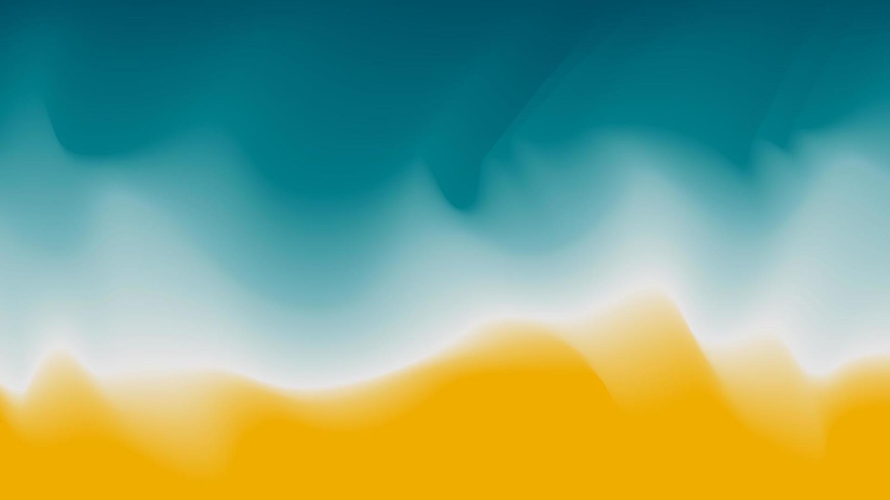 abstrakt konst blå suddig strömmande Vinka landskap bakgrund vektor