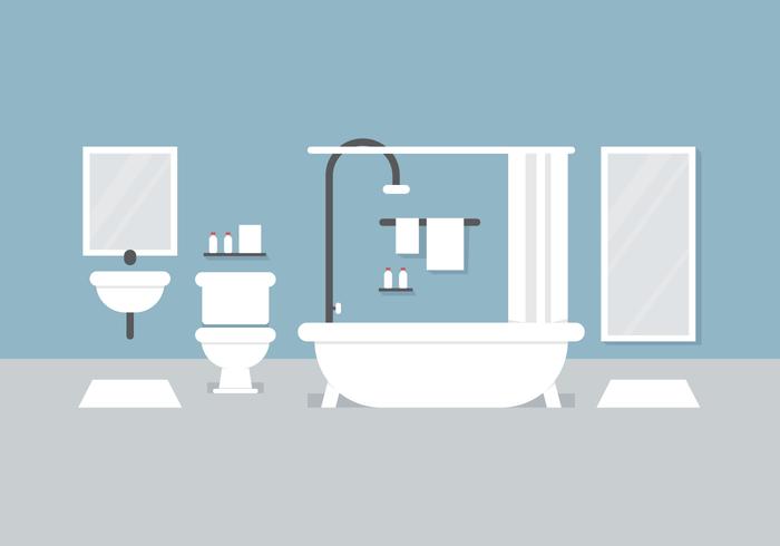 Vector Badezimmer Set