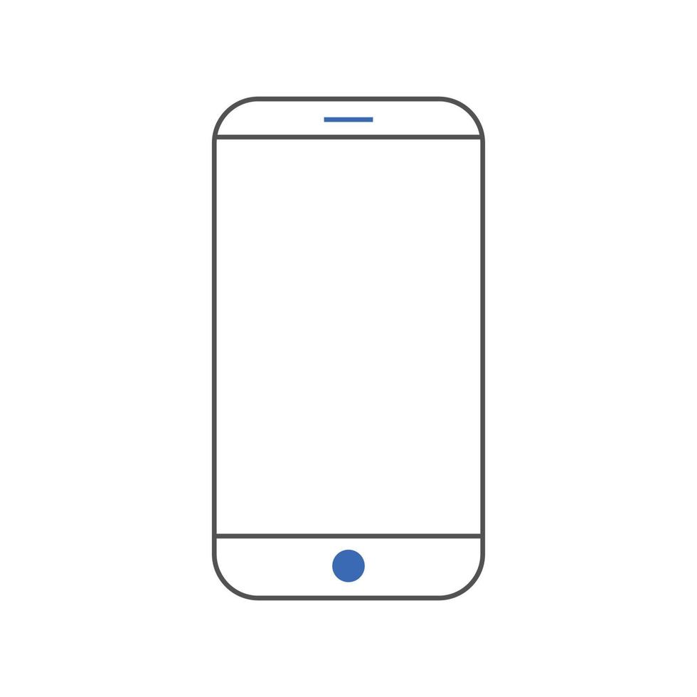 Handy, Smartphone-Symbole. telefon oder mobile zeichenvektorillustration vektor