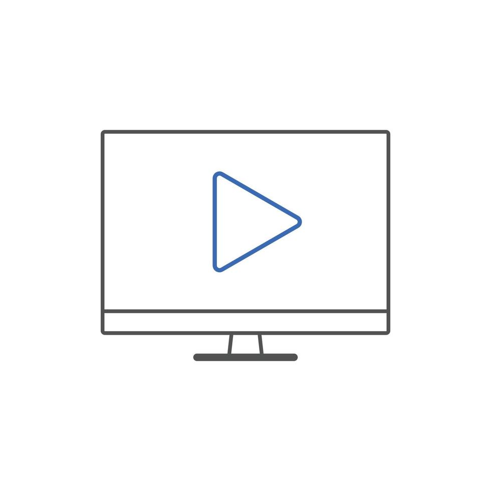 video marknadsföring ikon vektor illustrationer. Begagnade för seo eller webbplatser