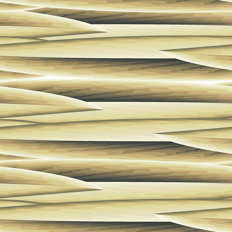 pärla vit abstrakt trä- staket med guld Färg kombination sömlös mönster vektor modern. trendig vektor mönster. tyg textur. abstrakt vektor tapet