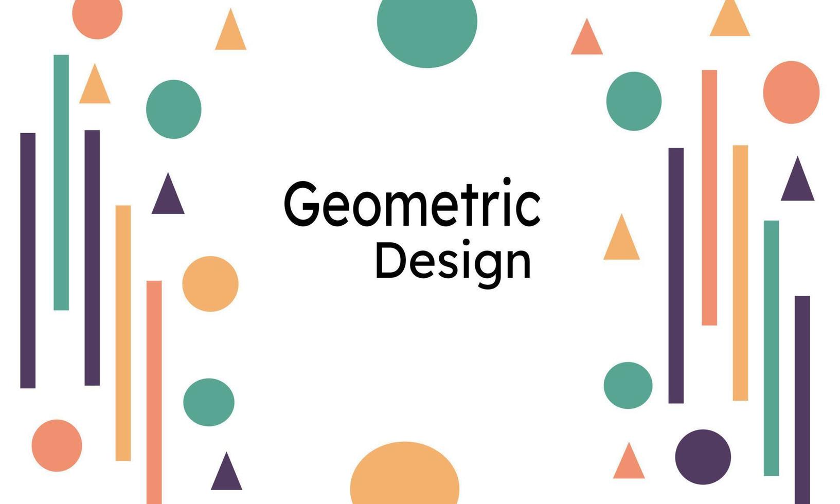 geometrisk design samling vektor