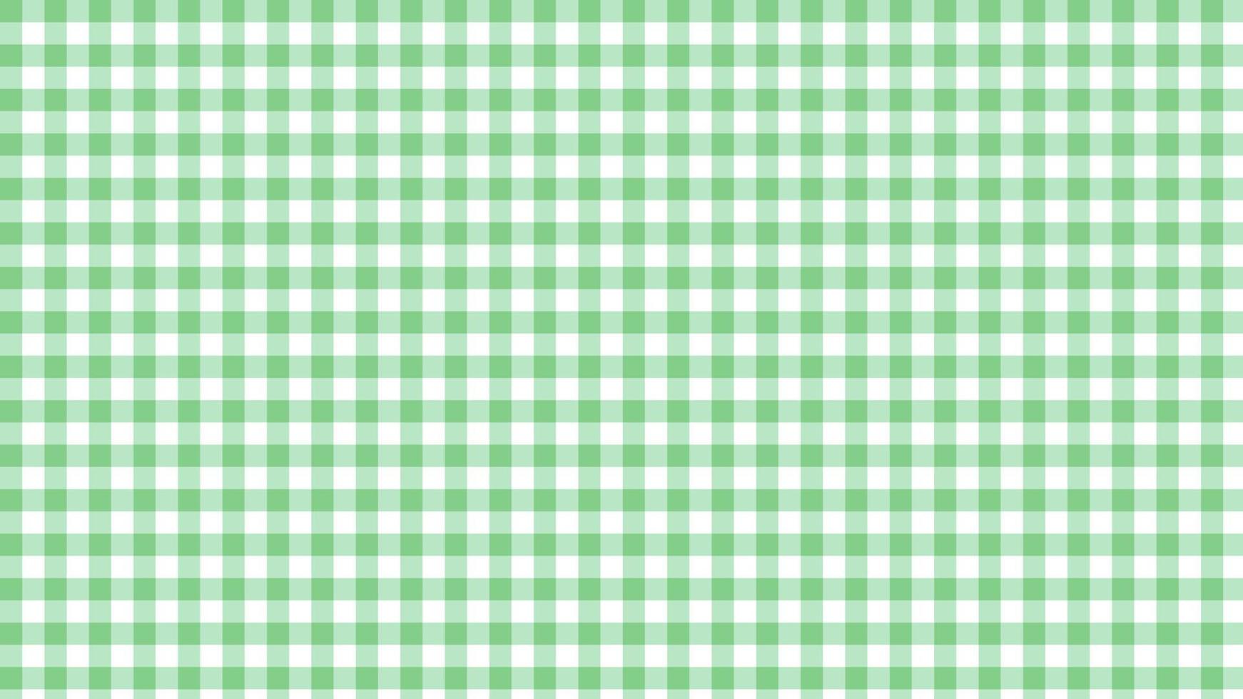 ästhetischer niedlicher kleiner grüner Gingham, Schachbrettmuster, nahtlose Musterhintergrundillustration des Schachbretts, vervollkommnen für Tapete, Hintergrund, Postkarte, Hintergrund, Fahne vektor