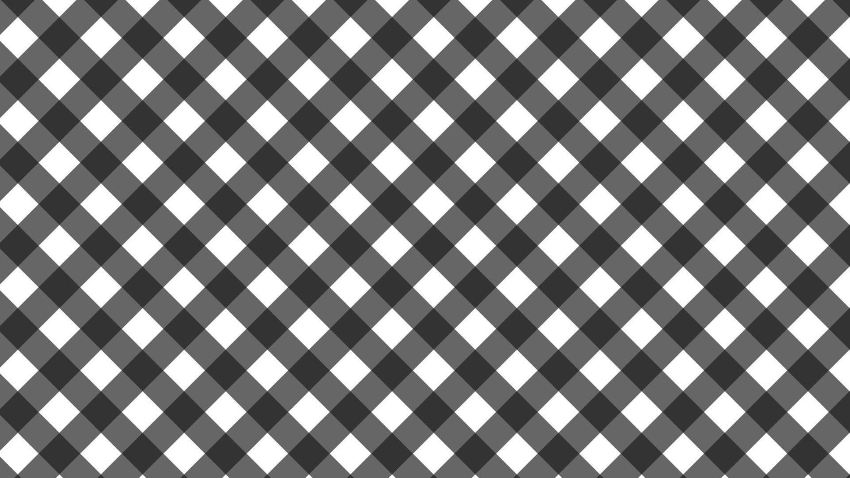 Ästhetischer grauer Gingham-Check, Dame-Plaid, nahtlose Musterhintergrundillustration des Schachbrettmusters, perfekt für Tapete, Hintergrund, Postkarte, Hintergrund, Fahne vektor