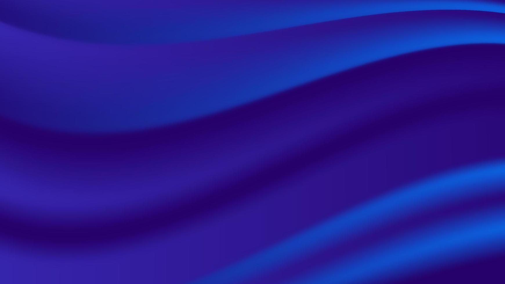 abstrakter blauer Kurvenlinienmusterhintergrund vektor