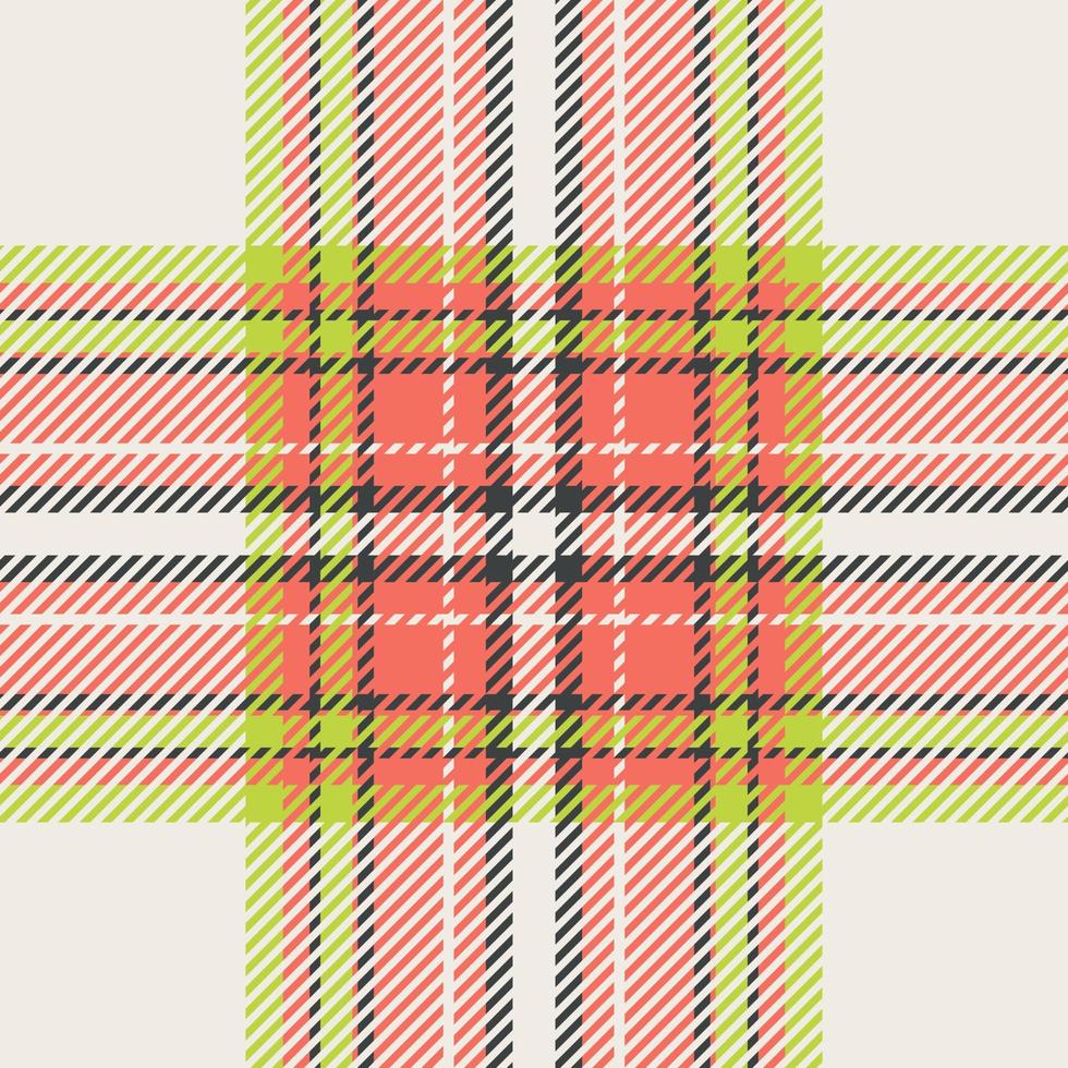 kariertes Karomuster. nahtlose Stoffstruktur. Tartan-Textildruck. vektor