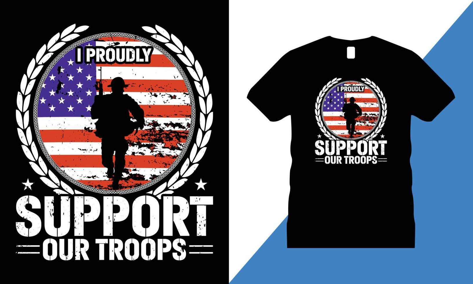 Veteranen-Grafik-T-Shirt-Design-Vektor. Usa, T-Shirt, Militär, Freiheit, Flagge, Armee, Denkmal, vektor