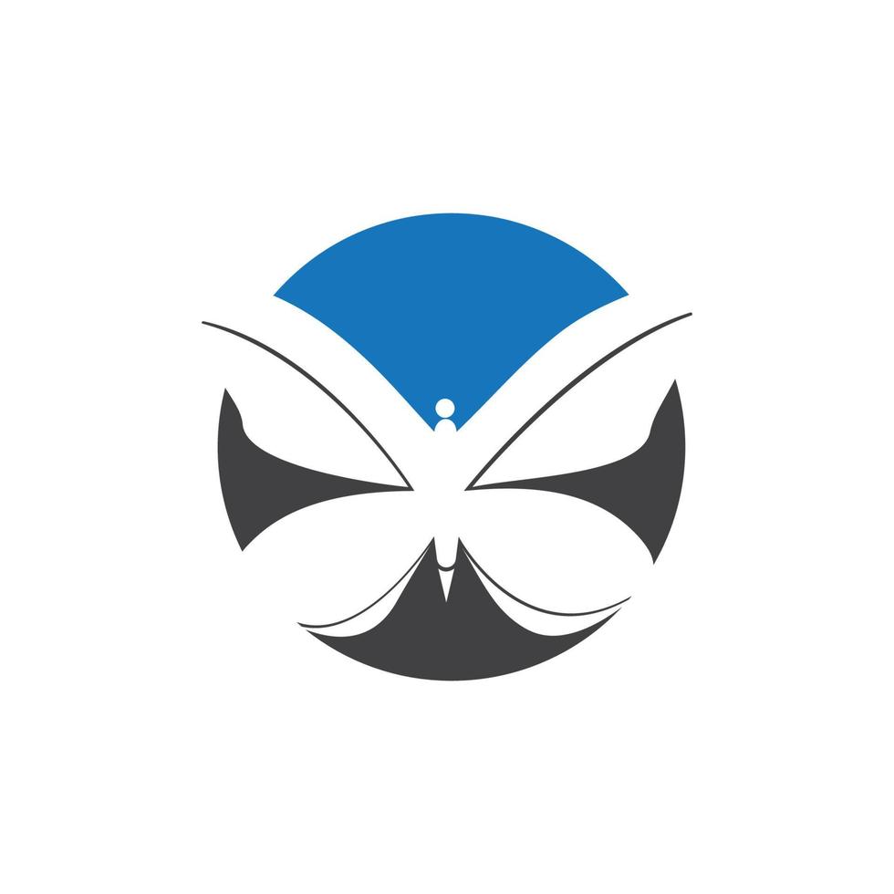 Schönheit Schmetterling Logo Vorlage Vektor Icon Design