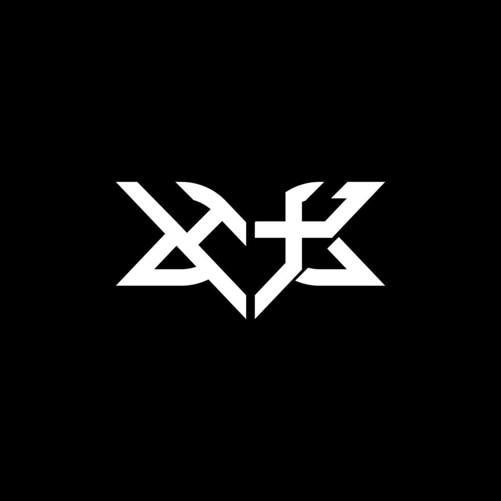 hx Brief Logo kreatives Design mit Vektorgrafik, hx einfaches und modernes Logo. vektor