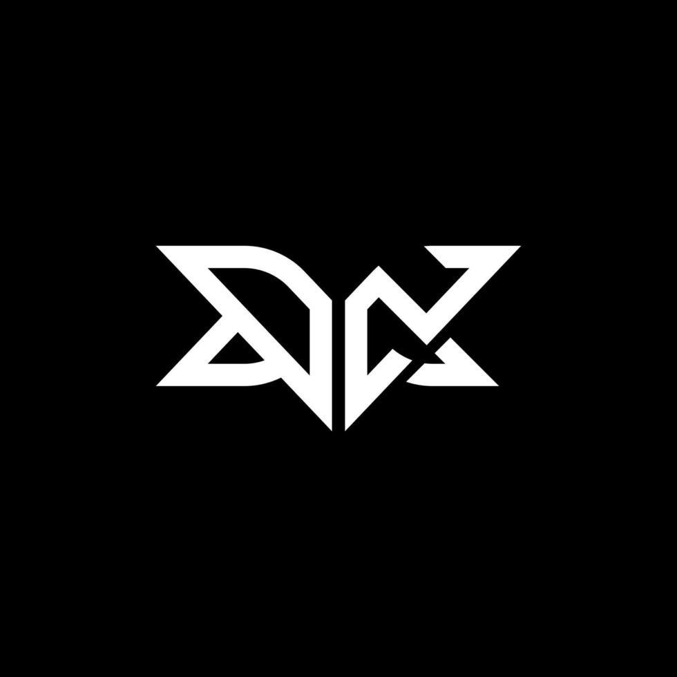 dz brev logotyp kreativ design med vektor grafisk, dz enkel och modern logotyp.