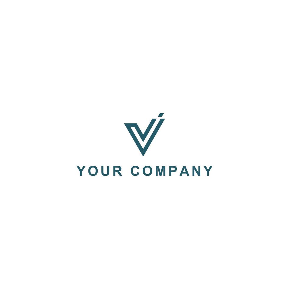 vi-Symbol-Vektor-Logo-Design. vi Vorlage Qualität Logo Symbol Inspiration vektor