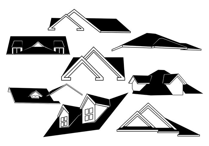 Kostenlose Rooftops Vector