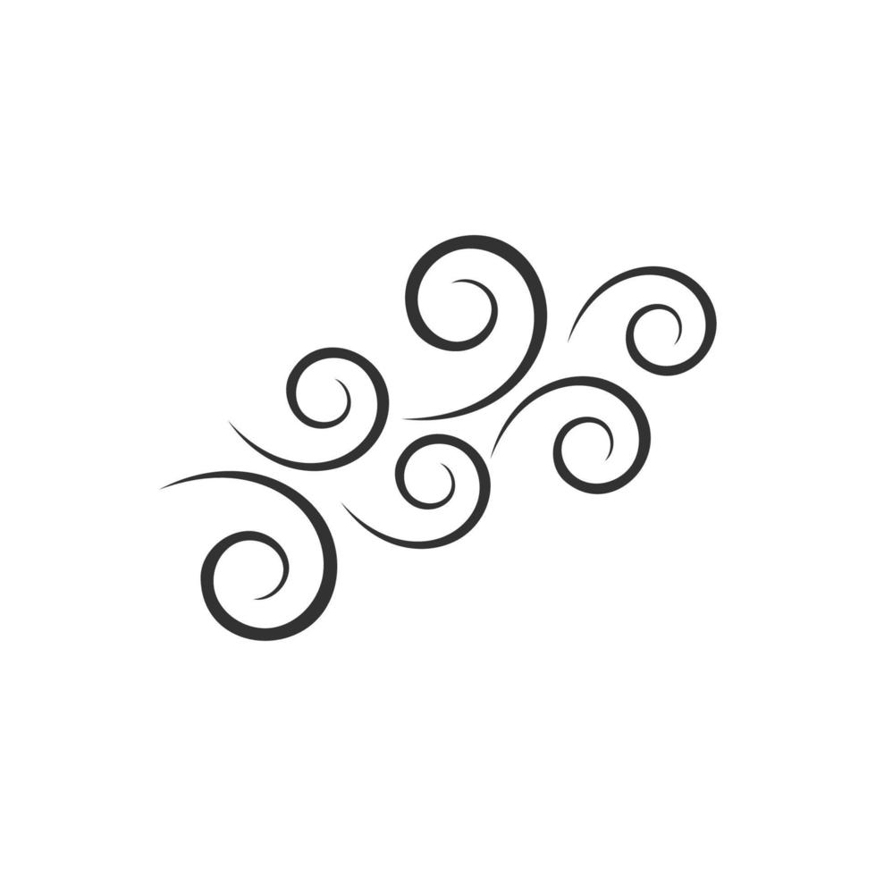 Wind-Symbol-Vektor-Illustration-design vektor