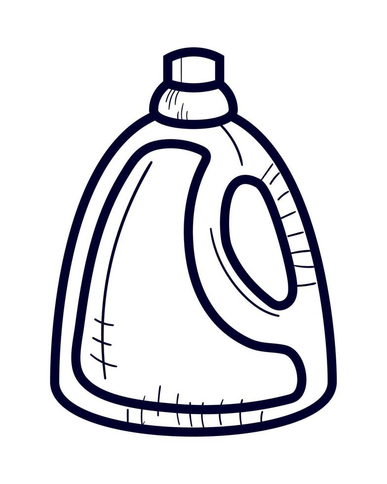 rengöringsmedel tvätt flaska vektor