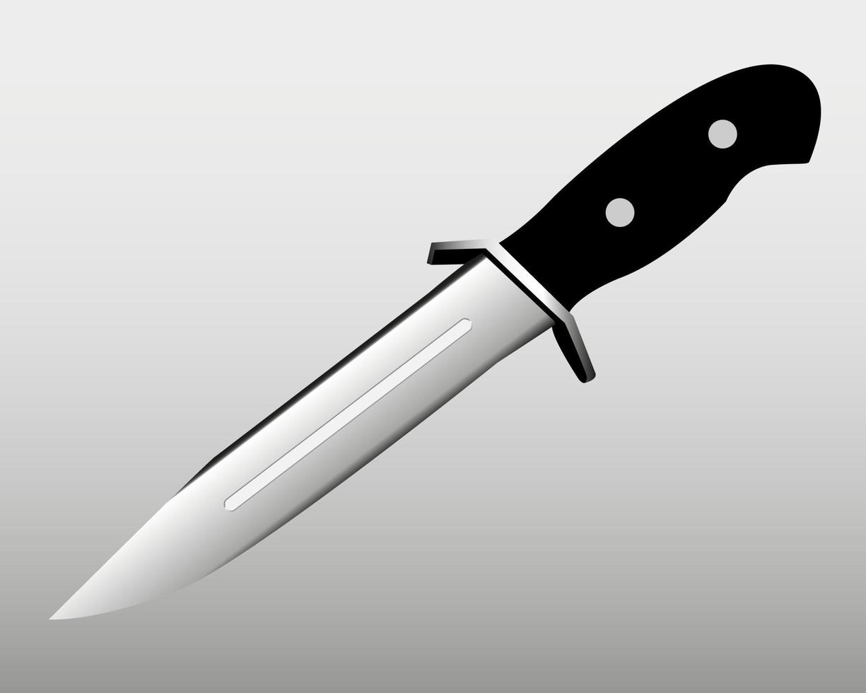 ein Messer zum Schneiden von Werkzeugen, bestehend aus Klingen und Griffen sowie Schneidwerkzeugen vektor