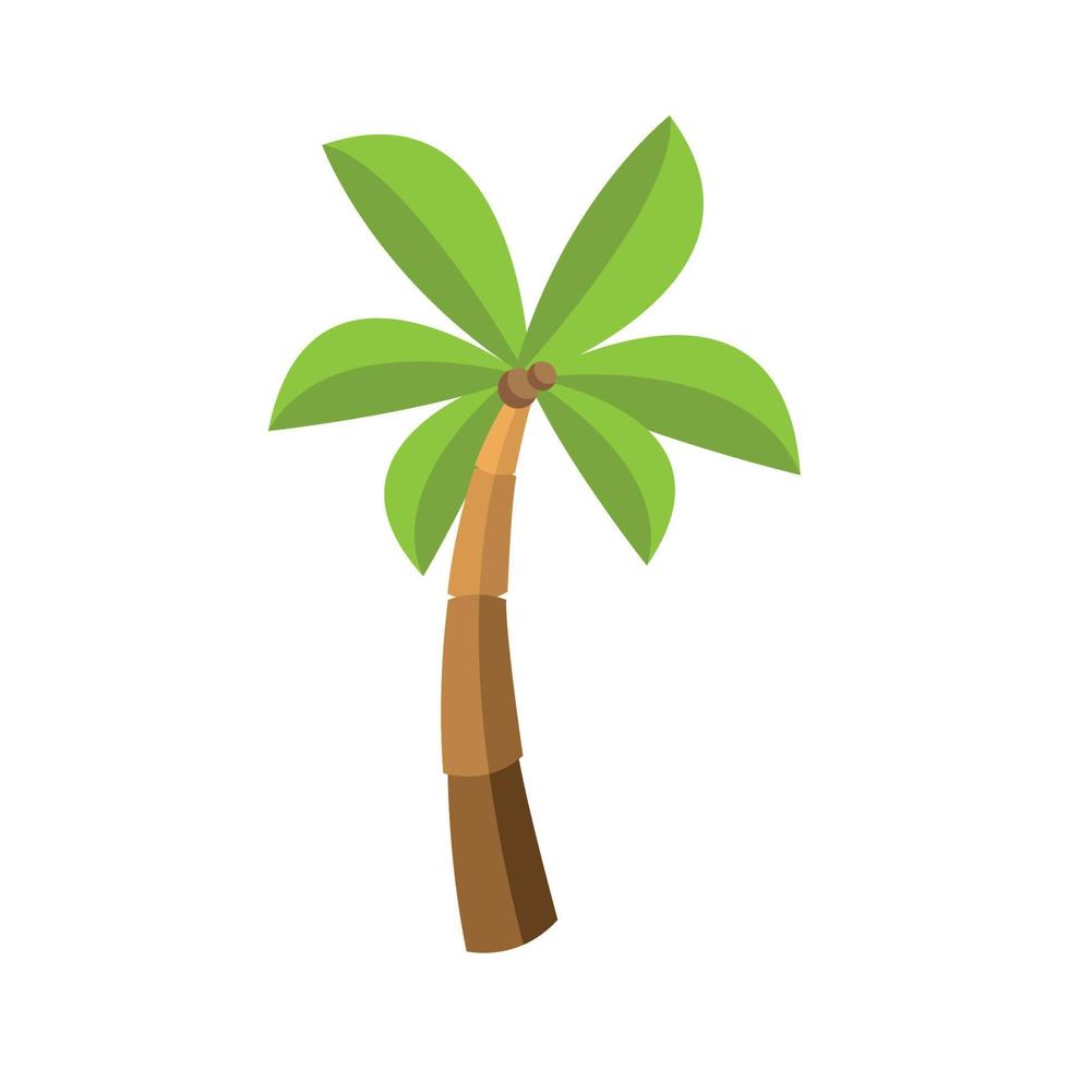 tropisk träd palm vektor