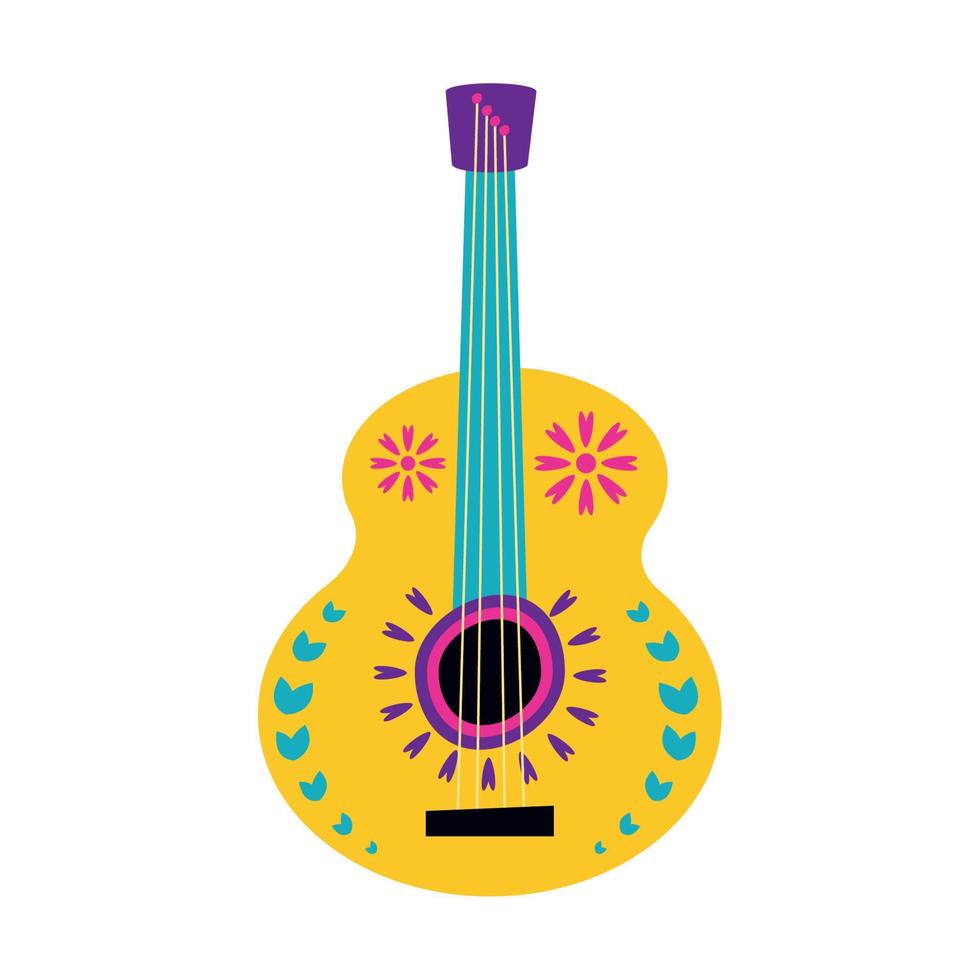 mexikanisches Gitarreninstrument vektor