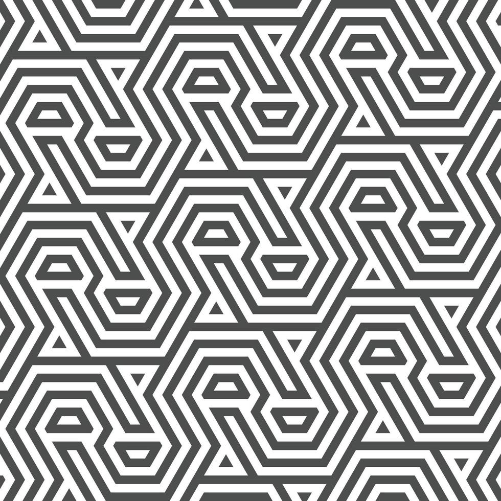 abstrakta sömlösa geometriska formlinjer mönster vektor