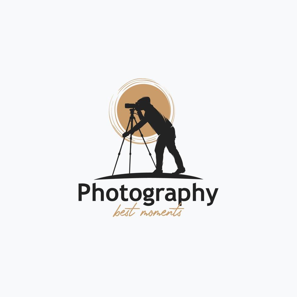 fotograf logotyp design vektor inspiration