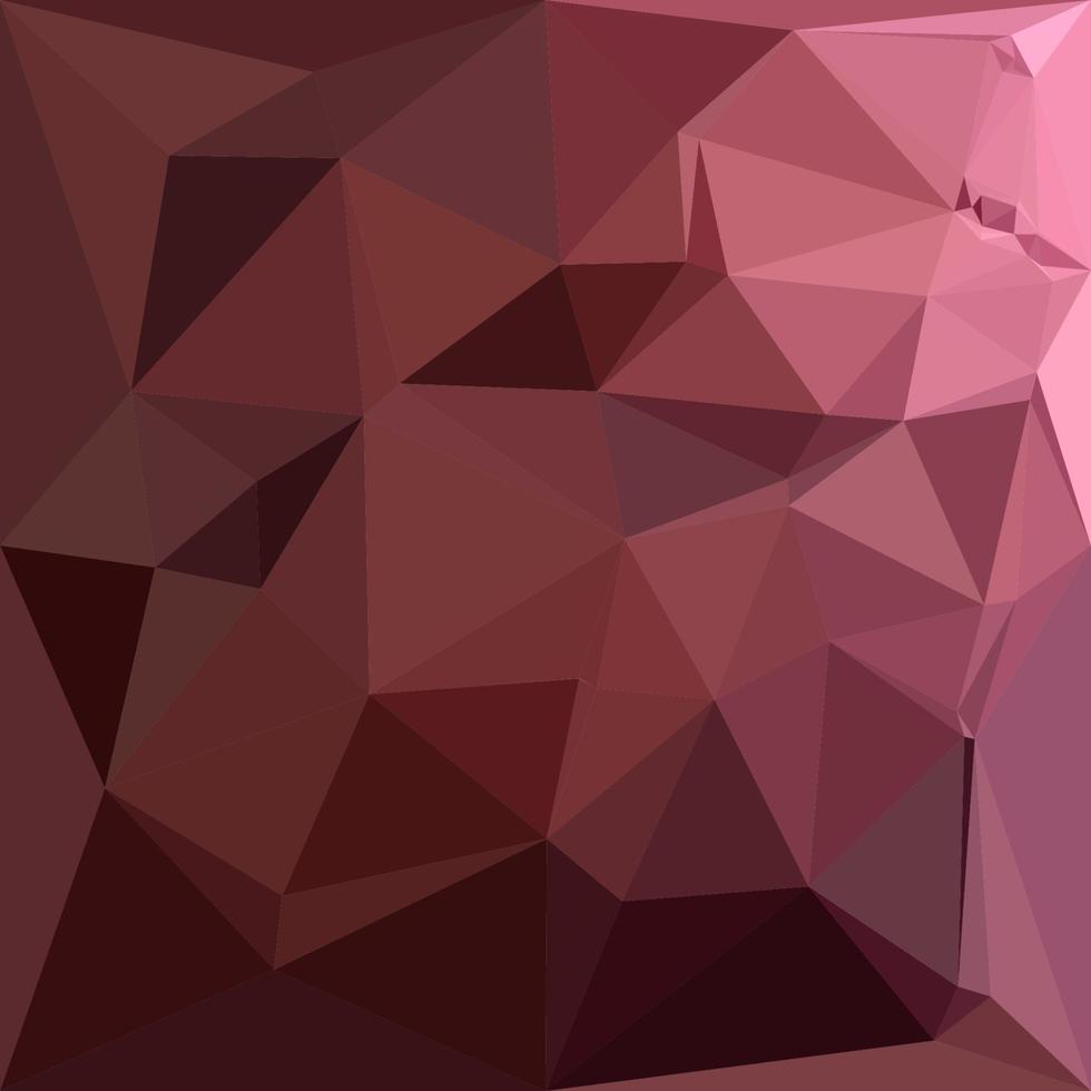 antik rubin abstrakt låg polygon bakgrund vektor
