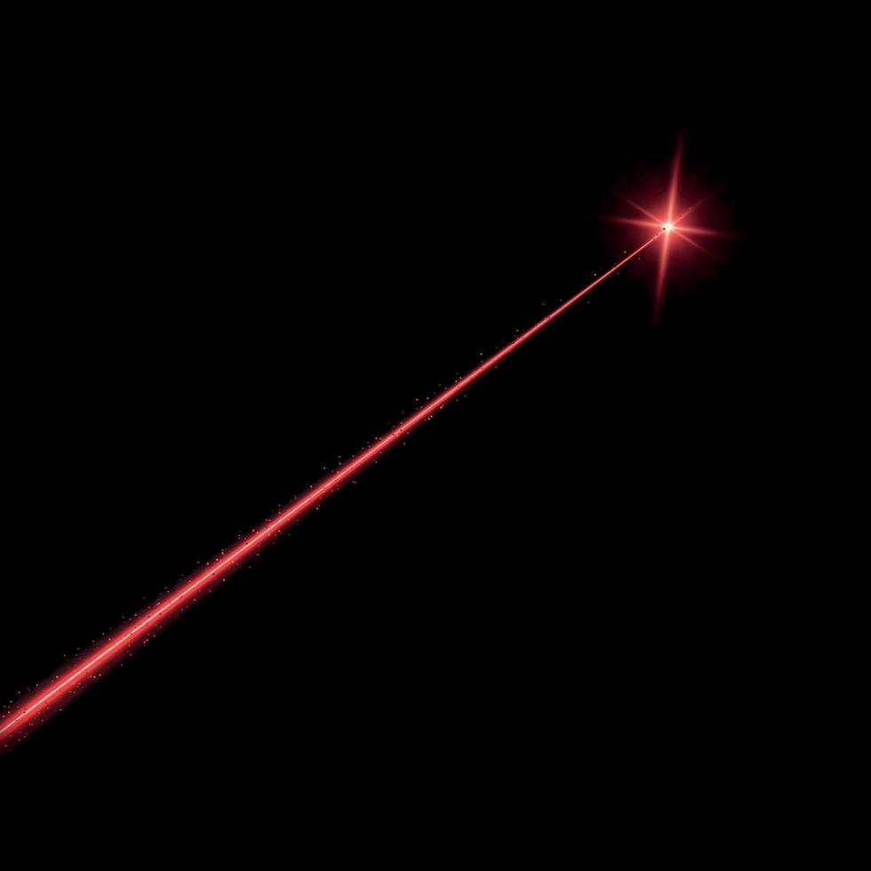 Lasert auf schwarzem Hintergrund vektor