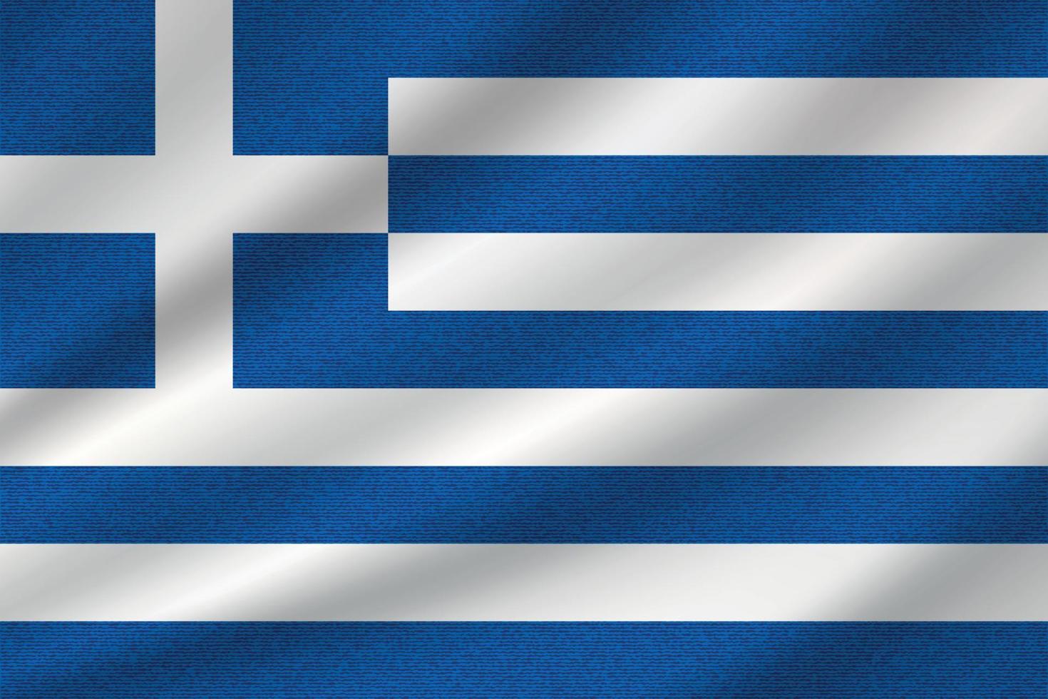 nationalflagge von griechenland vektor