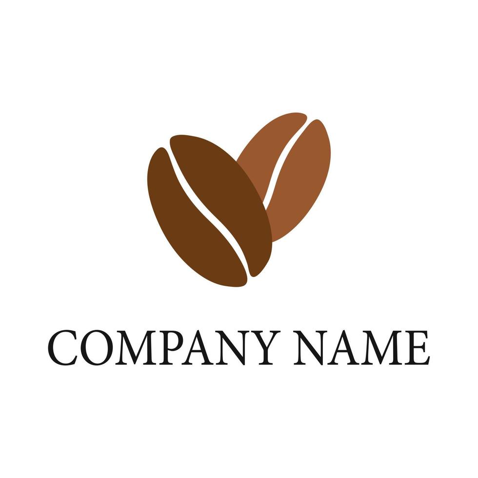 Kaffee-Logo-Design. Vektor-Illustration vektor