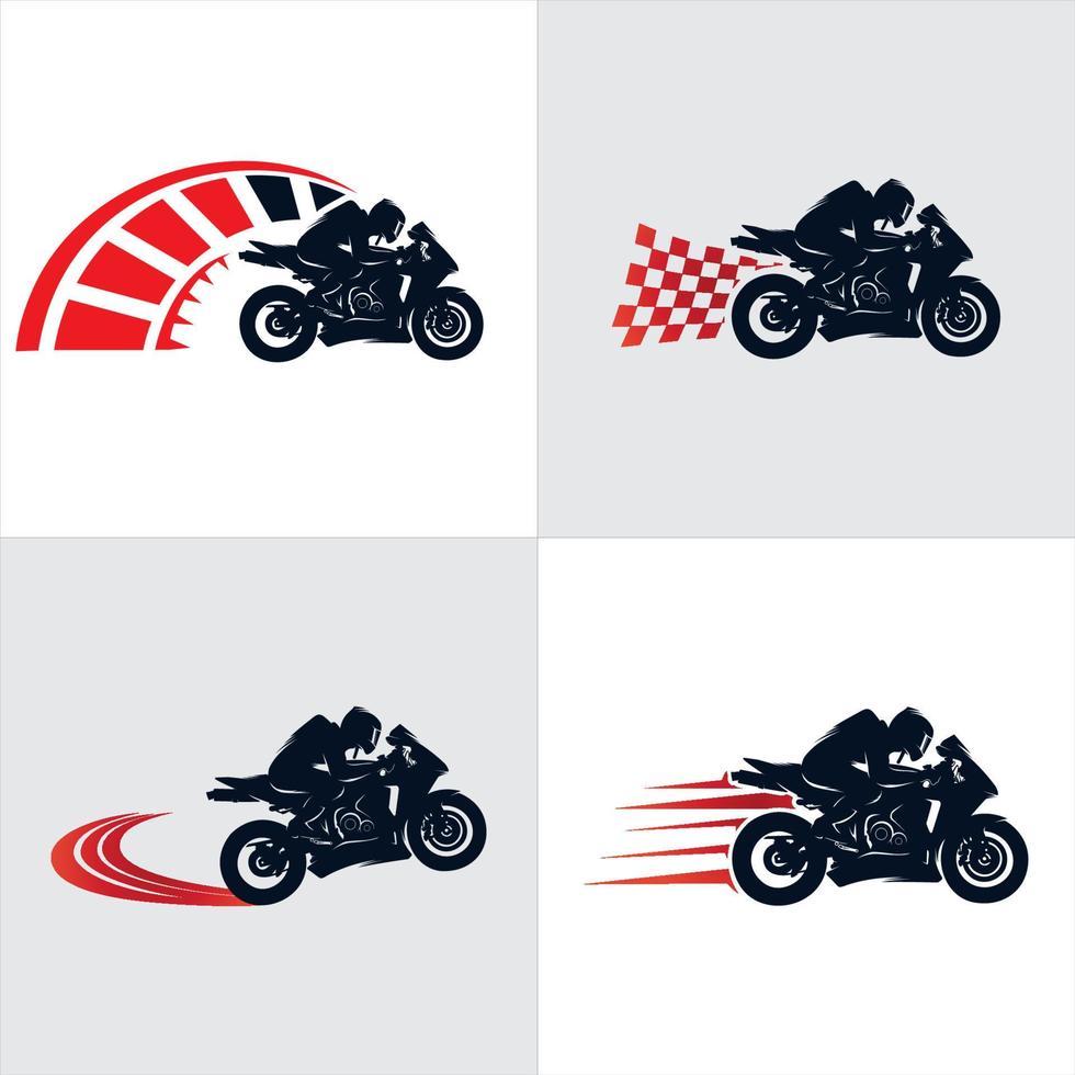 Motorrad-Logo-Sammlung vektor