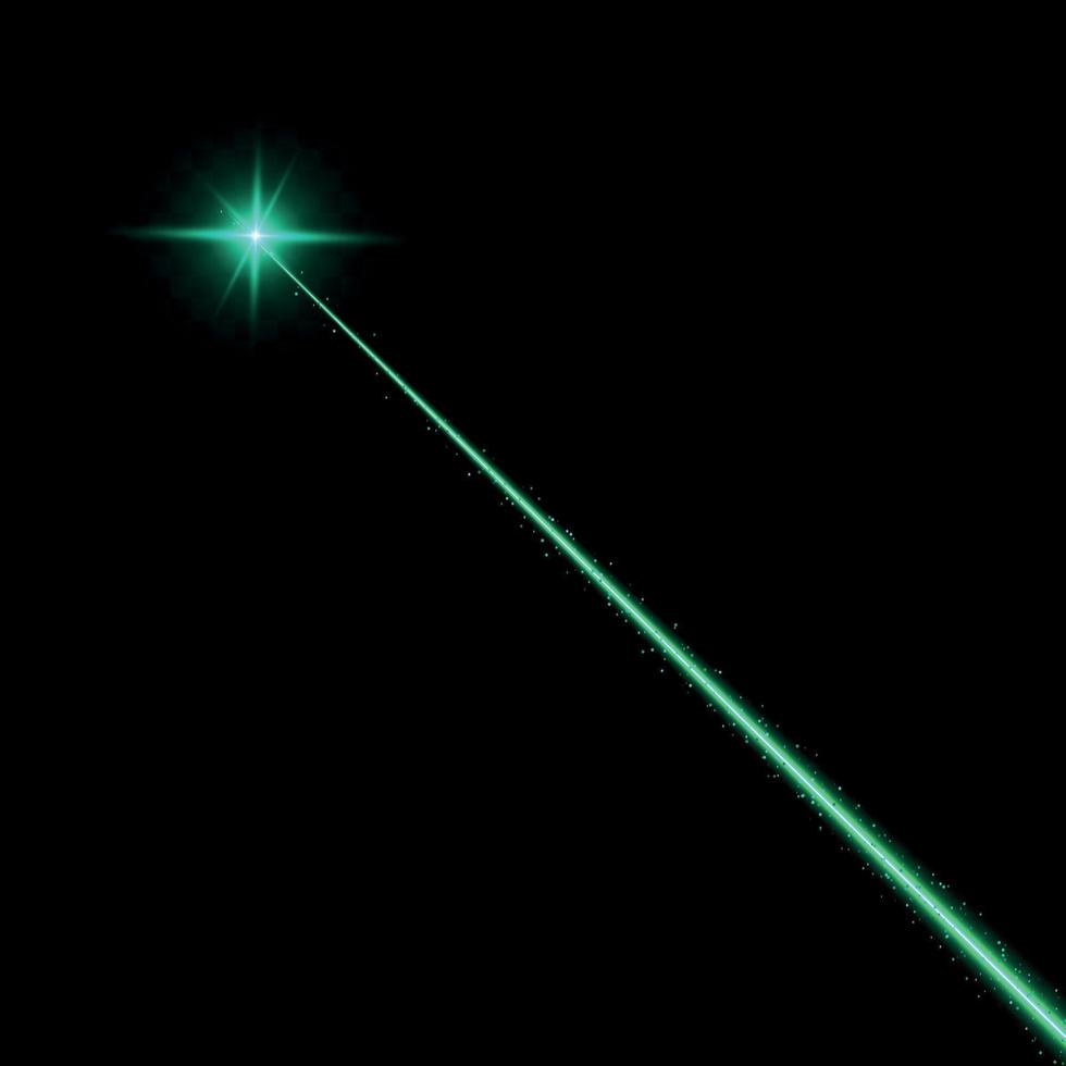 Lasert auf schwarzem Hintergrund vektor