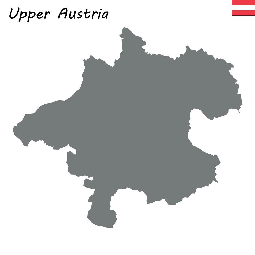 Landkarte Österreich vektor