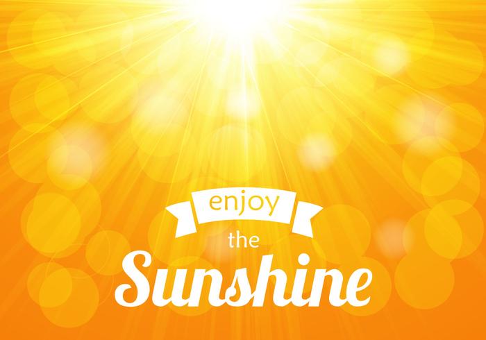 Free Shiny Sunburst Vektor