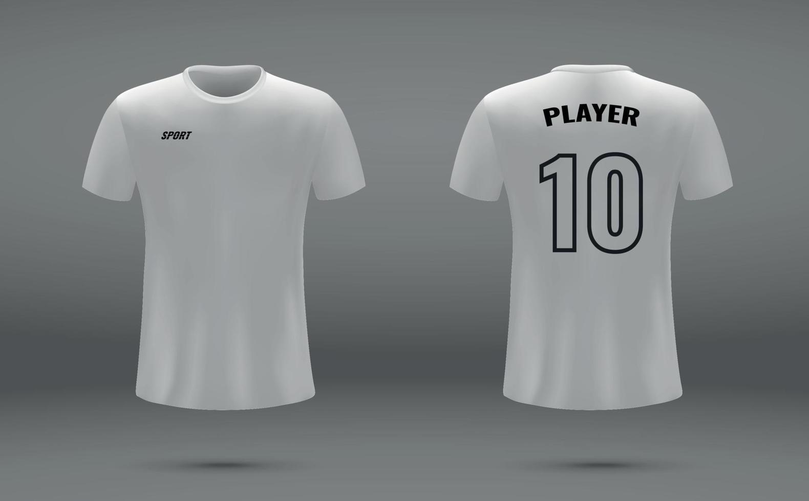 fotboll jersey vektor illustration