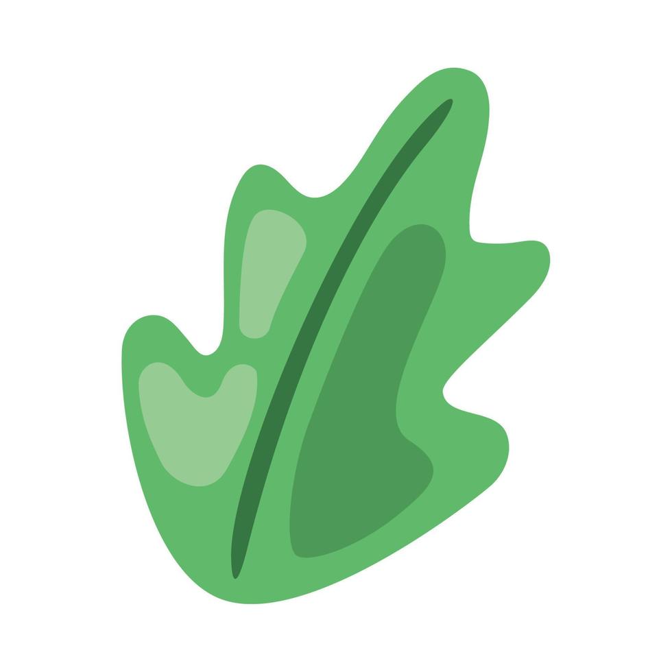 grüne Blattpflanze vektor