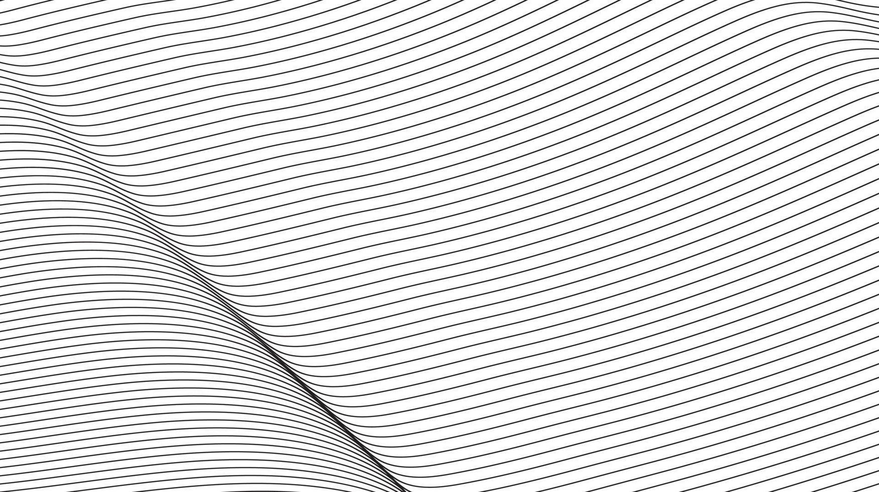 topografisk rader abstrakt. mönster av grå rader på vit bakgrund vektor