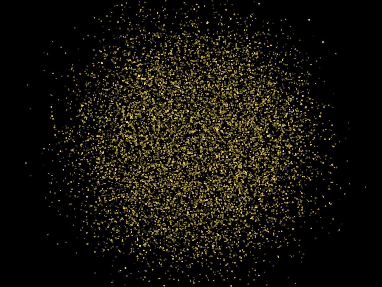 färgrik vektor illustration med gyllene dekorativ element över svart bakgrund.