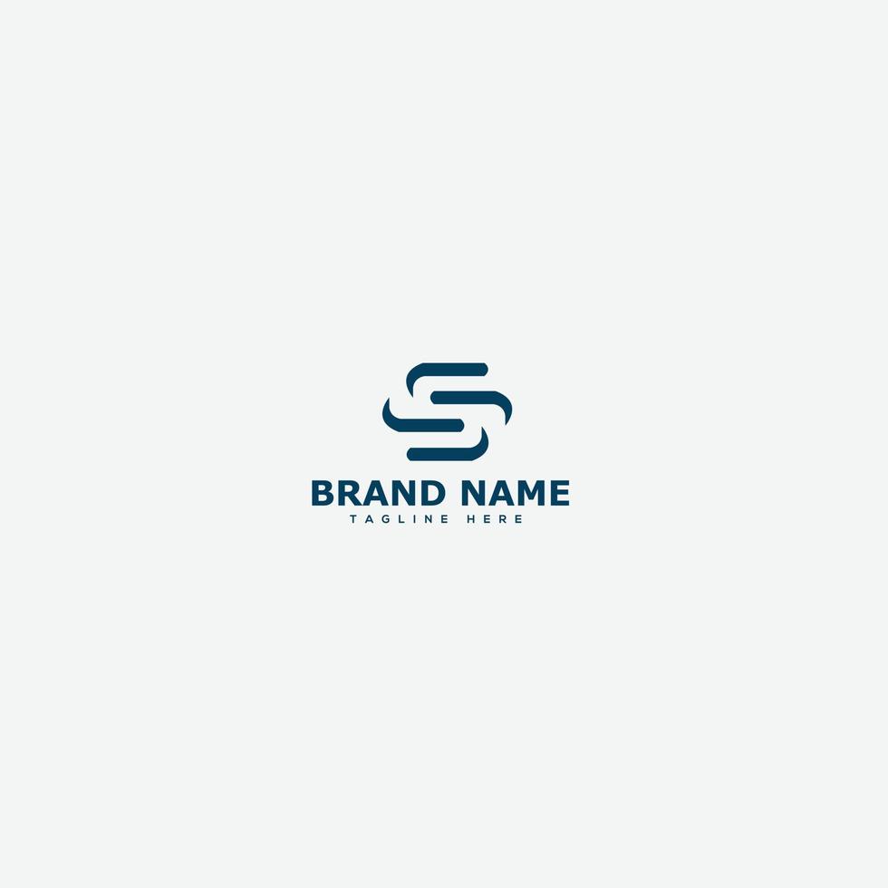 ss logotyp design mall vektor grafisk branding element.