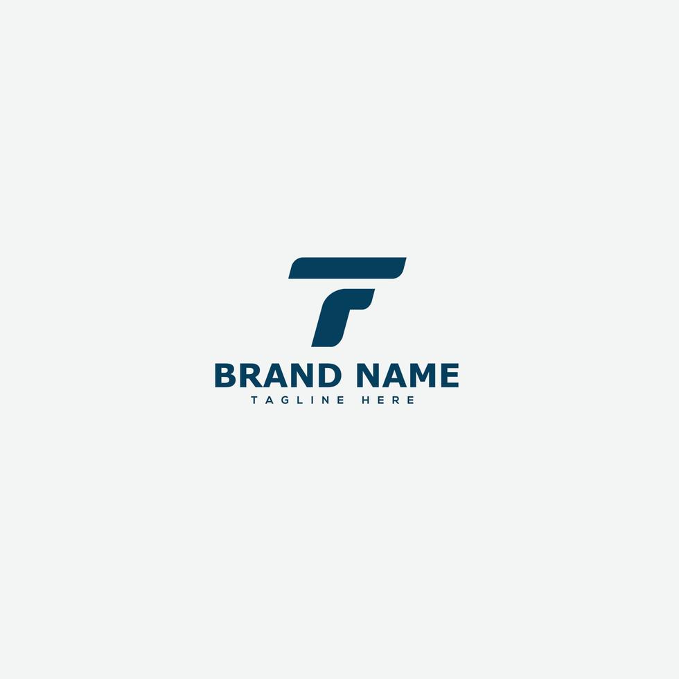 tf logotyp design mall vektor grafisk branding element.