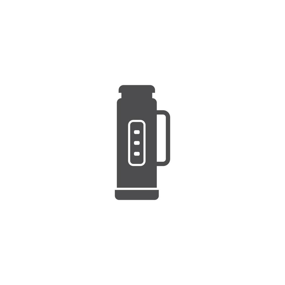 Thermos-Icon-Vektor-Template-Design vektor